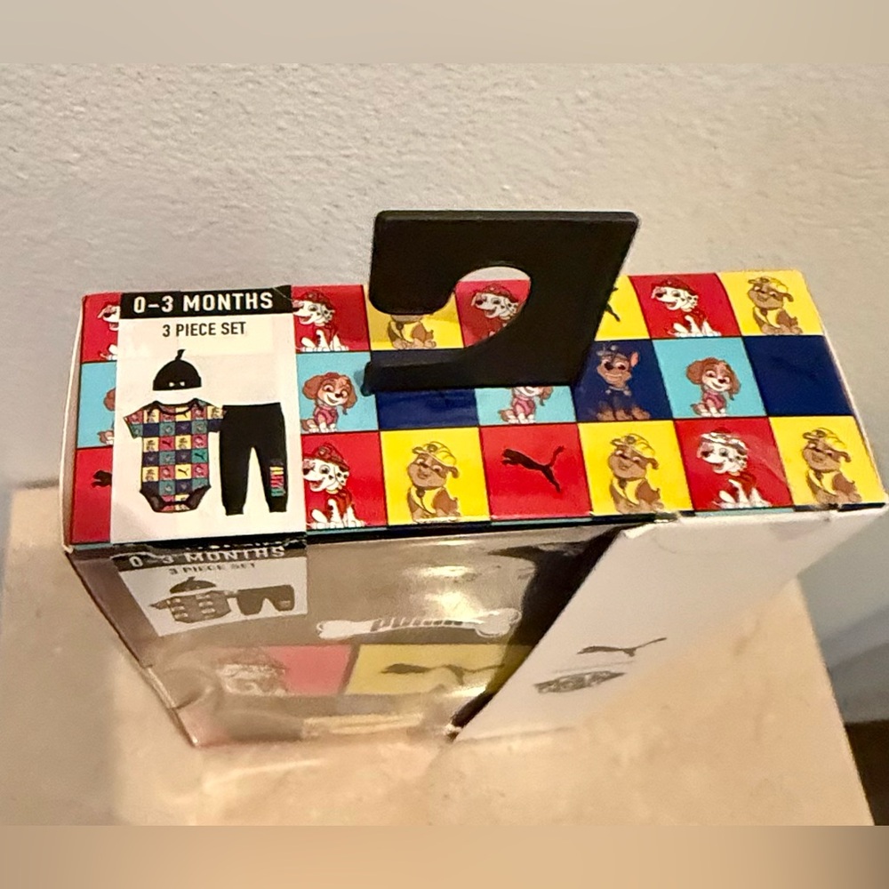 NIB Puma Paw Patrol 3 piece set. 0-3 months - Picture 4 of 9